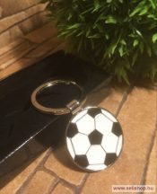 Kulcstartó FOCILABDA (2) focis ajándék, díszdobozban
