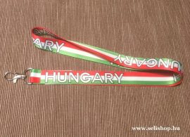 Nyakpánt HUNGARY nemzeti színű szurkolói ajándék