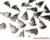 Medál VITORLÁSHAJÓ platina színű - 1,5 cm Medál VITORLÁSHAJÓ platina színű - 1,5 cm